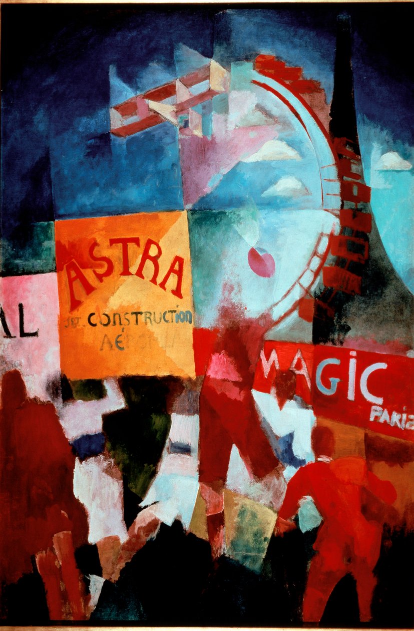 Squadra di Cardiff 1912-1913 da Robert Delaunay