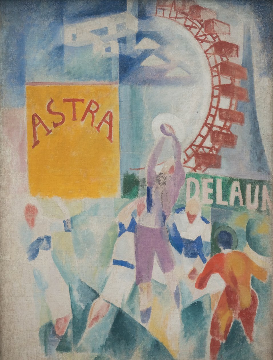 Die Mannschaft von Cardiff da Robert Delaunay