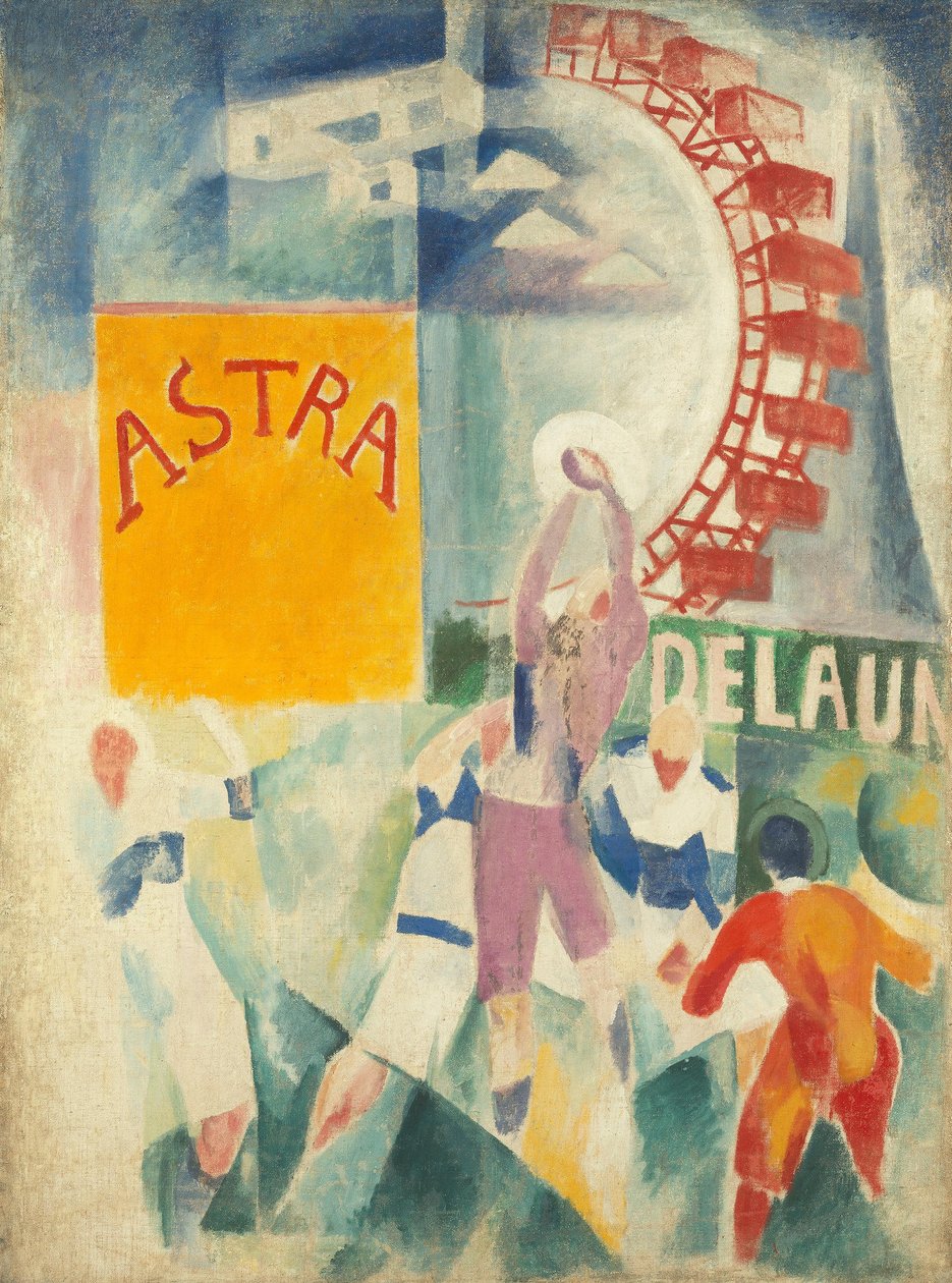 Die Mannschaft von Cardiff da Robert Delaunay