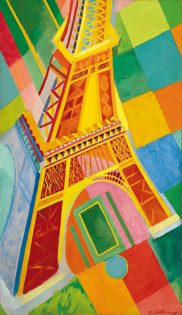 La Torre Eiffel da Robert Delaunay