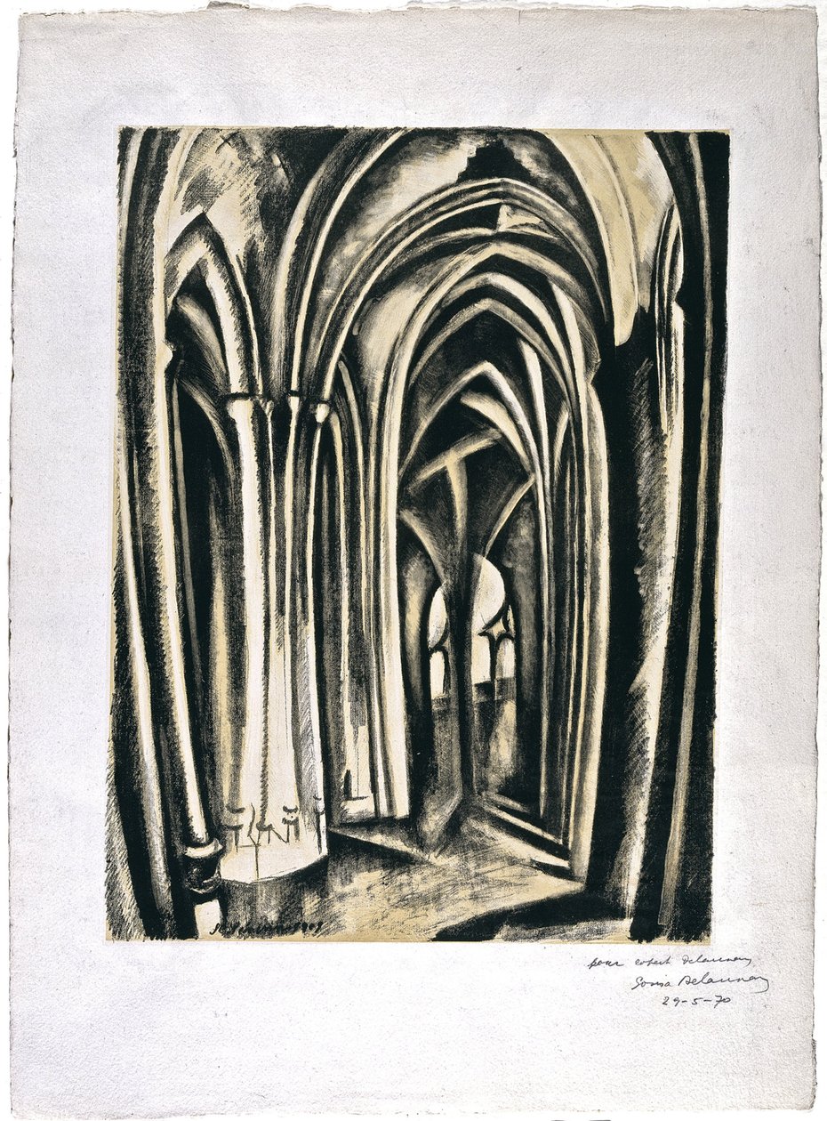 Saint Séverin da Robert Delaunay