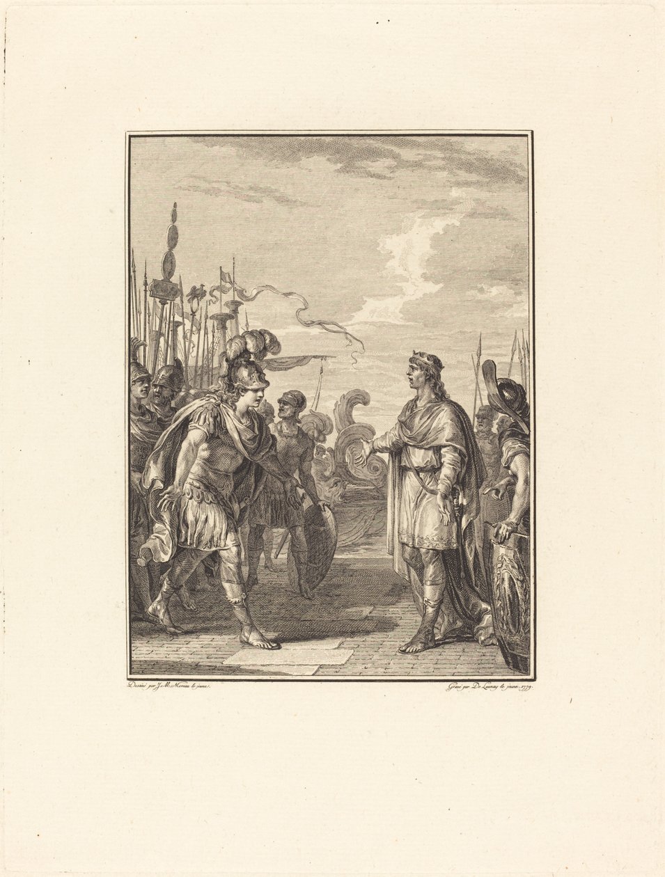 Iphis da Robert Delaunay after Jean Michel Moreau