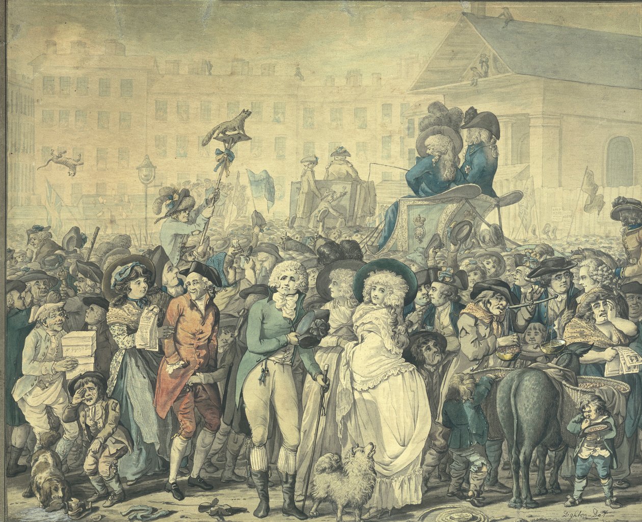 (dettaglio) da Robert Dighton