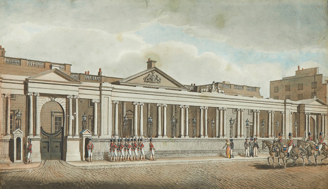 Carlton House, Pall Mall da Robert Dighton