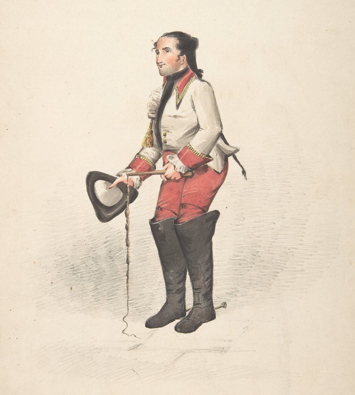 Progetto di costume da Robert Dighton