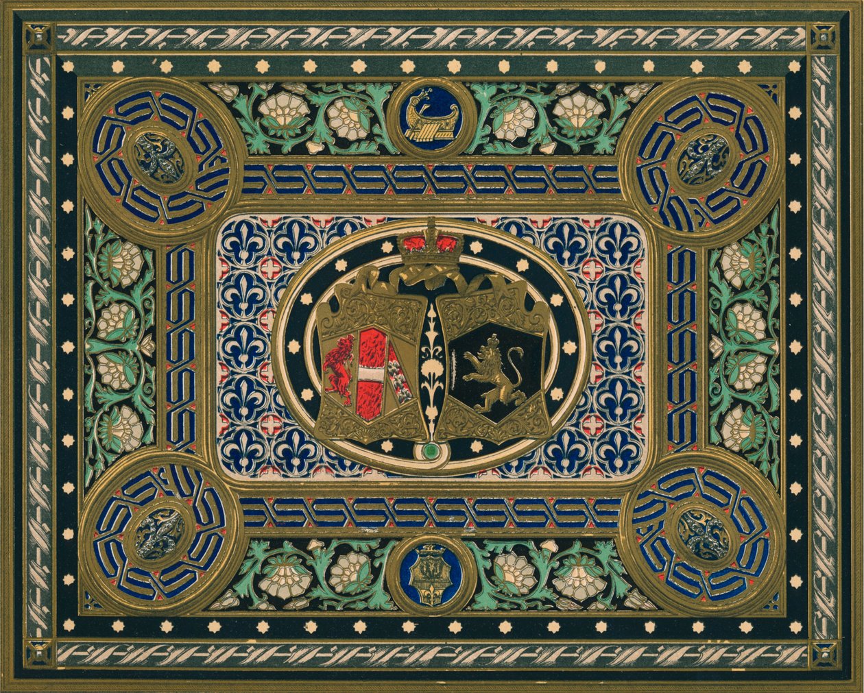 Copertina di un album di Girardet di Vienna, 1863 da Robert Dudley