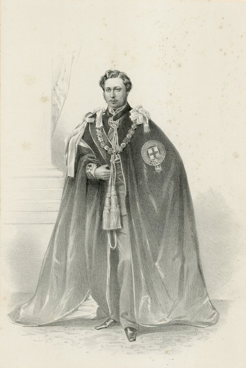 S.A.R. Alberto Edoardo Principe di Galles (cromolito) da Robert Dudley