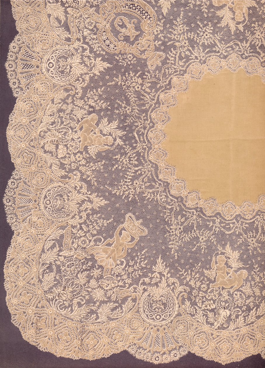 Fazzoletto di pizzo di Bruxelles, 1863 da Robert Dudley