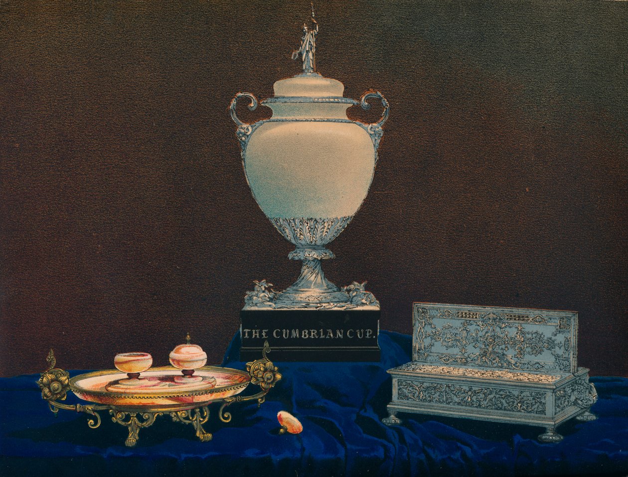 Vaso e calamai, 1863 da Robert Dudley