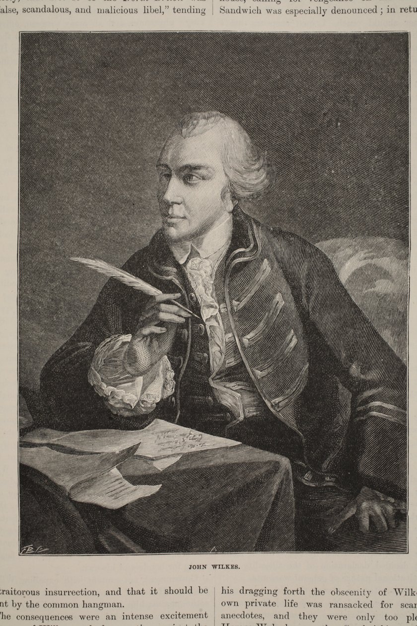 John Wilkes, illustrazione da 