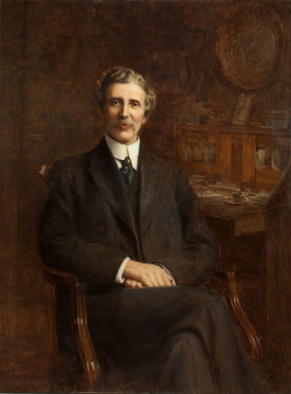 William Haworth, seduto da Robert Edward Morrison