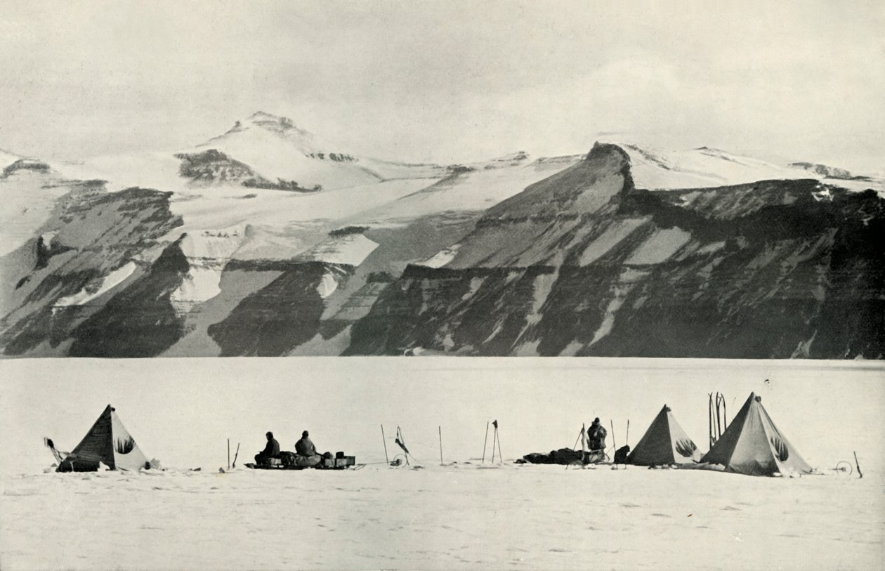 Campo sotto la Catena Selvaggia, 20 dicembre 1911 da Robert Falcon Scott