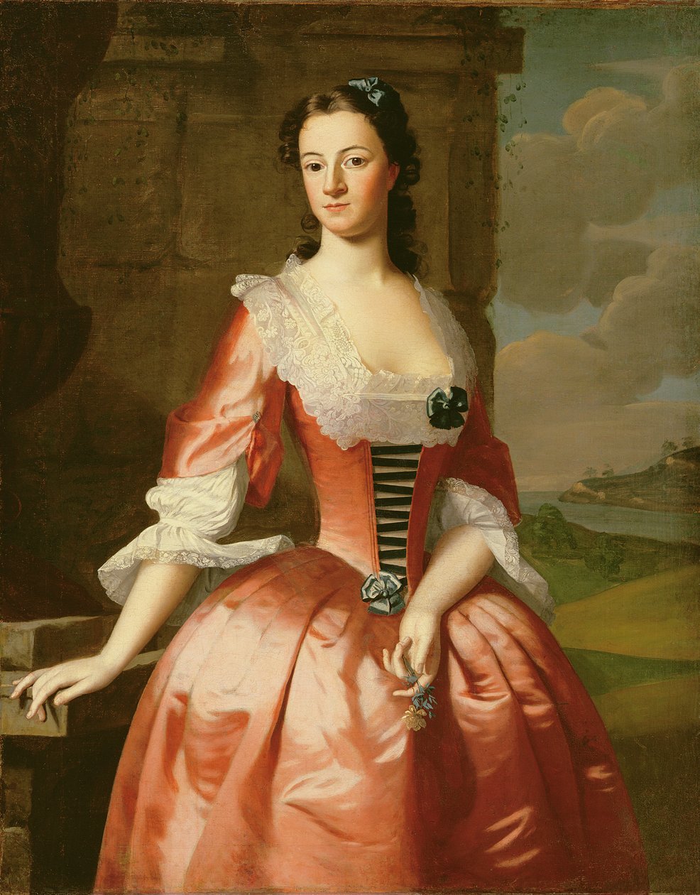 Ritratto di Mrs John Vinal (1724-57) 1748 da Robert Feke