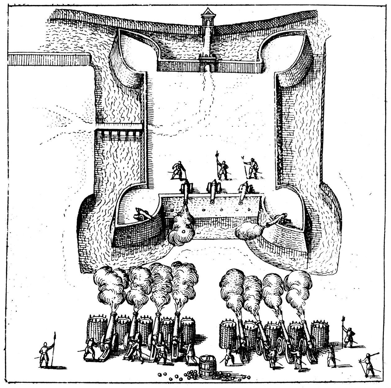 Utriusque cosmi historia, 1517-19 da Robert Fludd