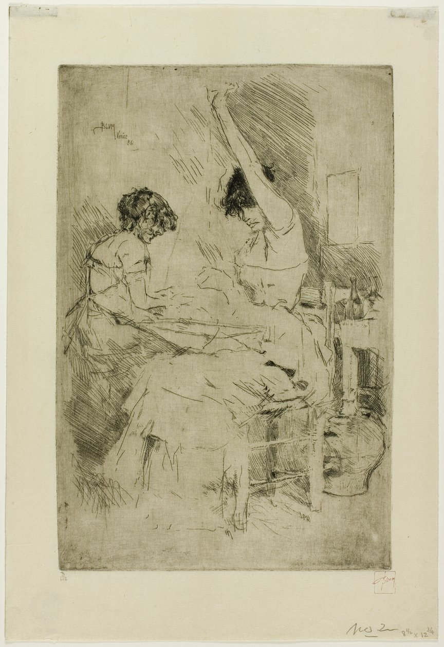 Infilatori di perle, Venezia da Robert Frederick Blum