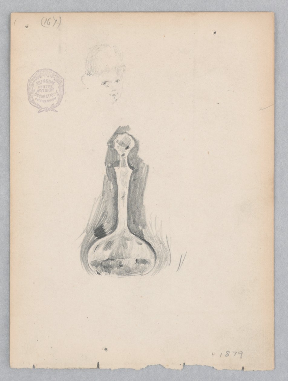 Bottiglia di vetro da Robert Frederick Blum