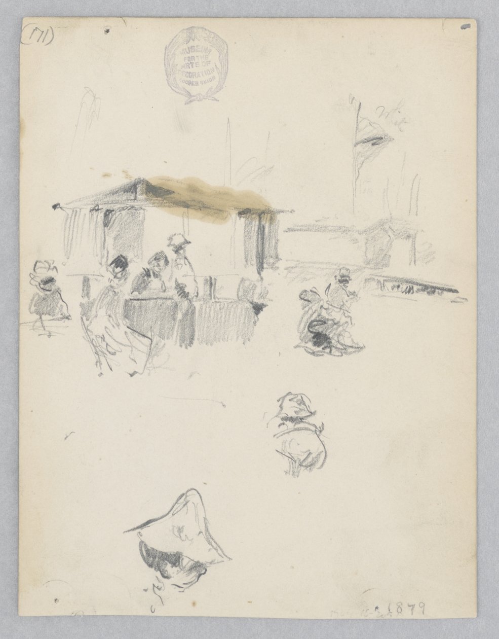 Scena di mercato da Robert Frederick Blum
