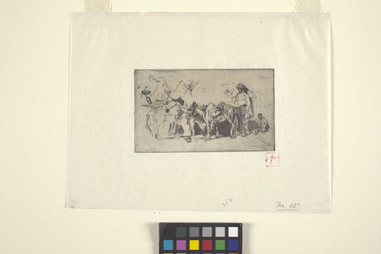 Uomini e asini, Roma da Robert Frederick Blum