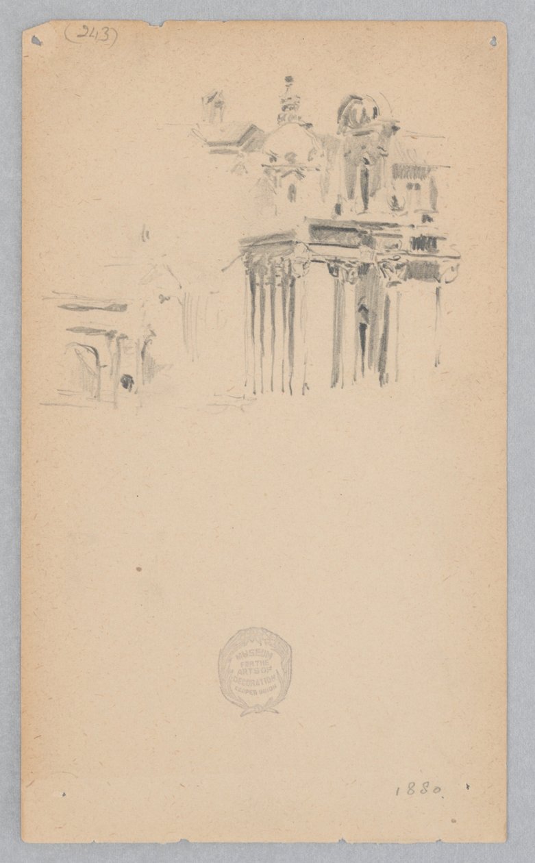San Lorenzo in Miranda, Roma, Italia da Robert Frederick Blum
