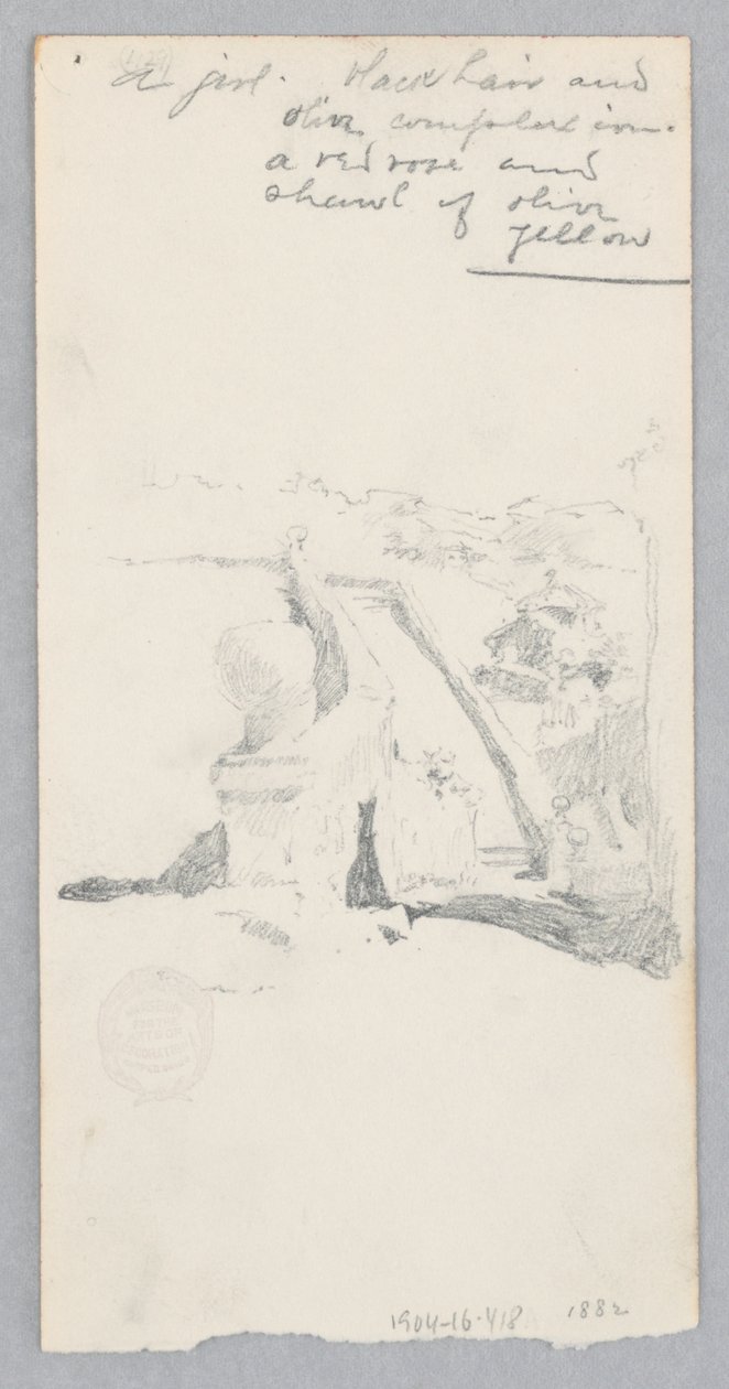Giardino a terrazza da Robert Frederick Blum
