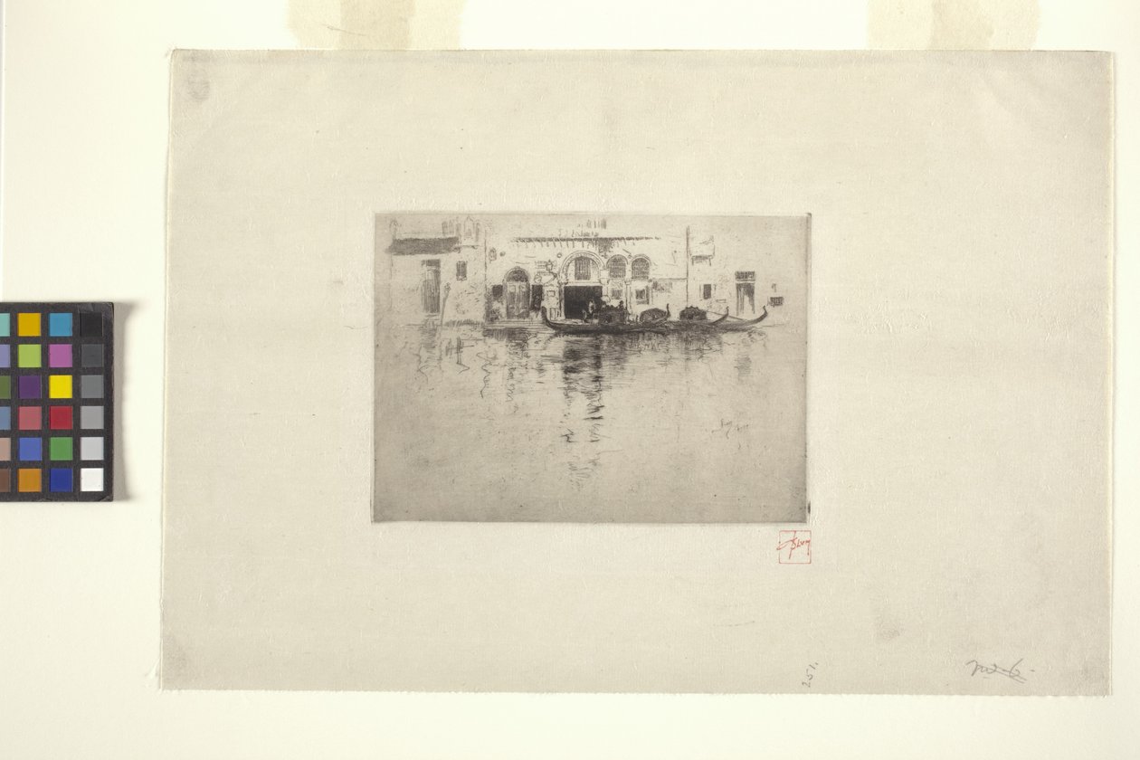 Canale veneziano da Robert Frederick Blum
