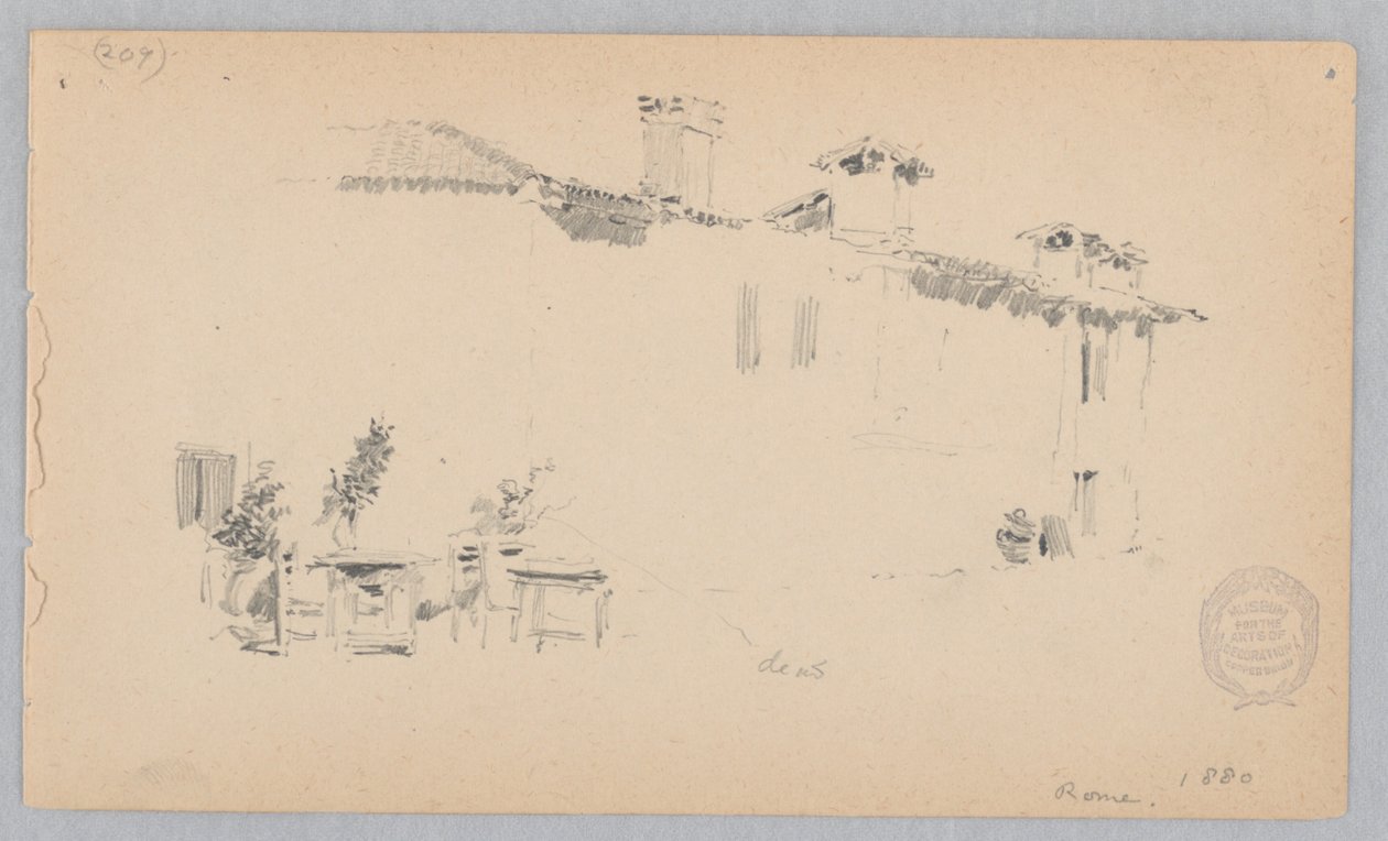 Veduta di Roma, Italia da Robert Frederick Blum