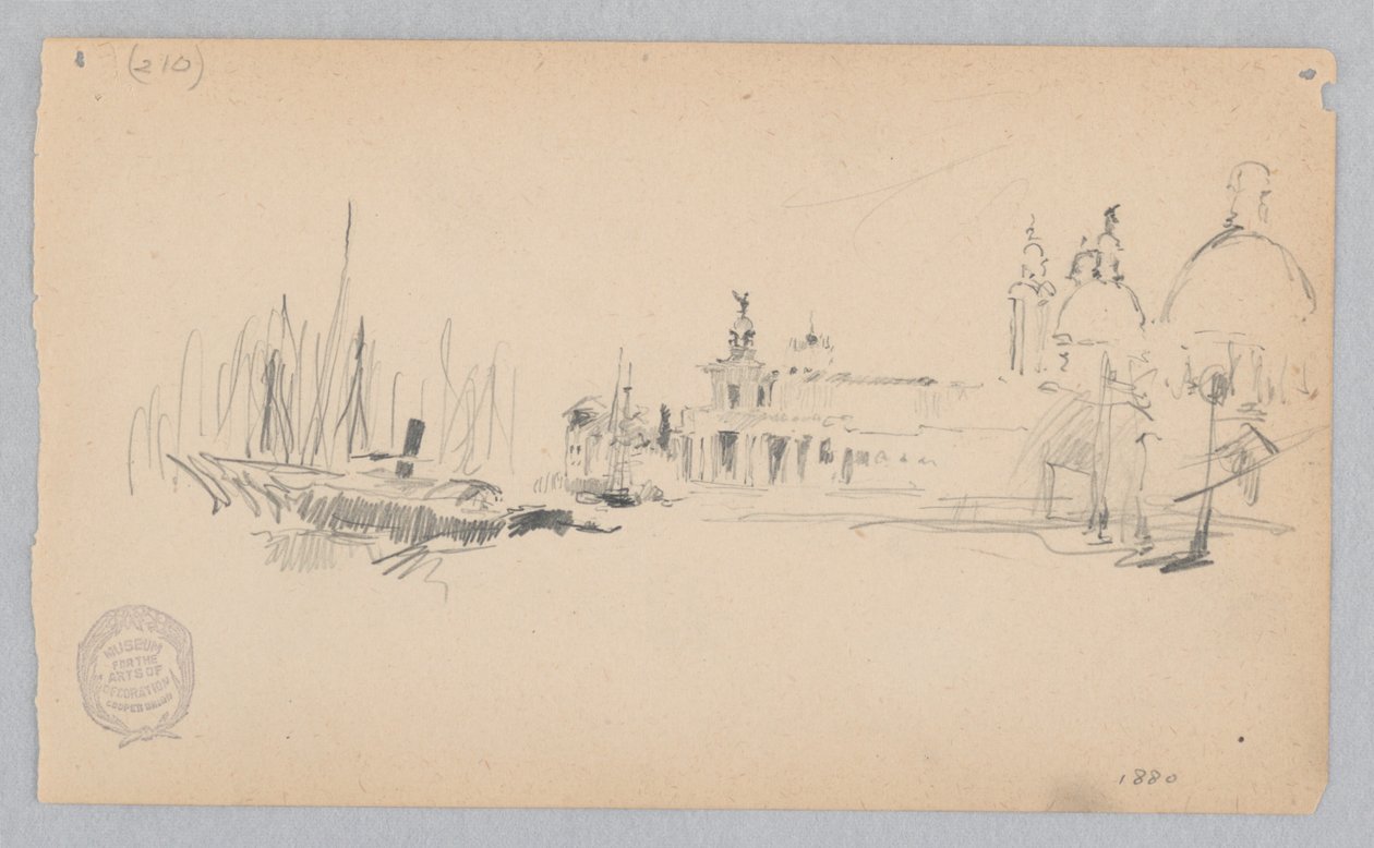 Veduta di Venezia, Italia da Robert Frederick Blum