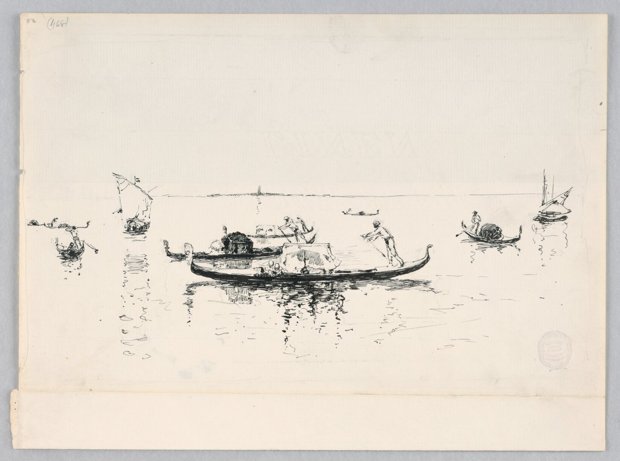 Vista di Venezia, Italia da Robert Frederick Blum