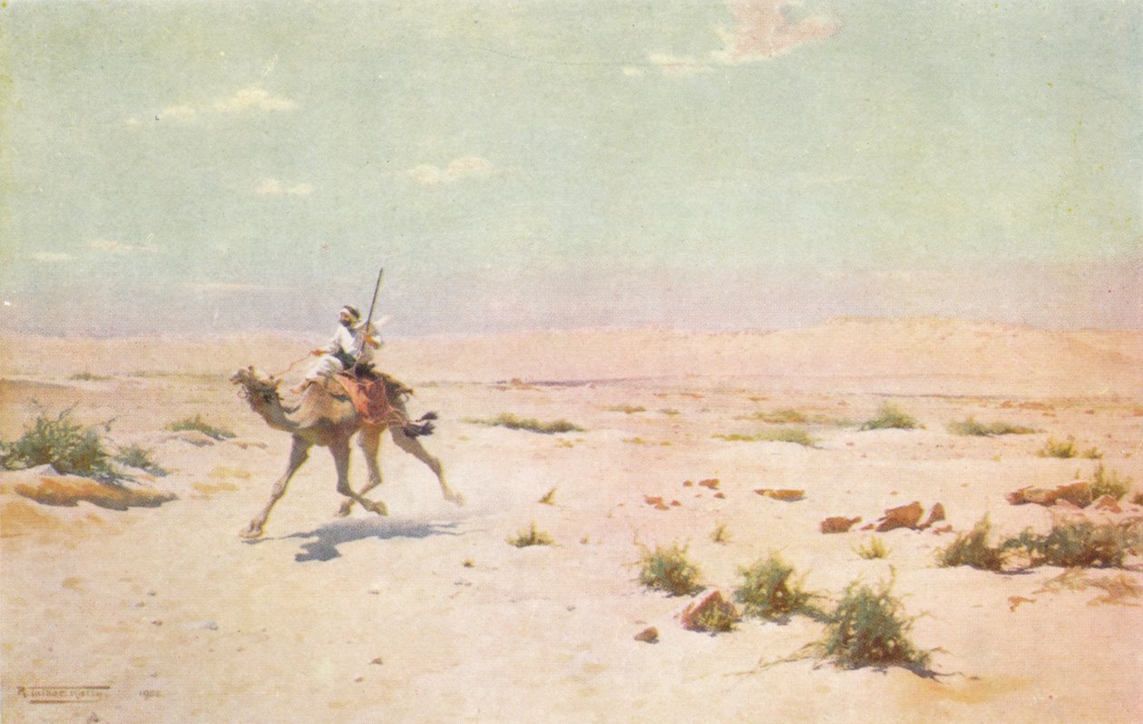 Un corriere del deserto, c1880, 1904 da Robert George Talbot Kelly