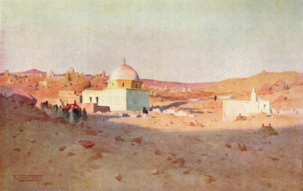 Cimitero cufico, Assuan da Robert George Talbot Kelly