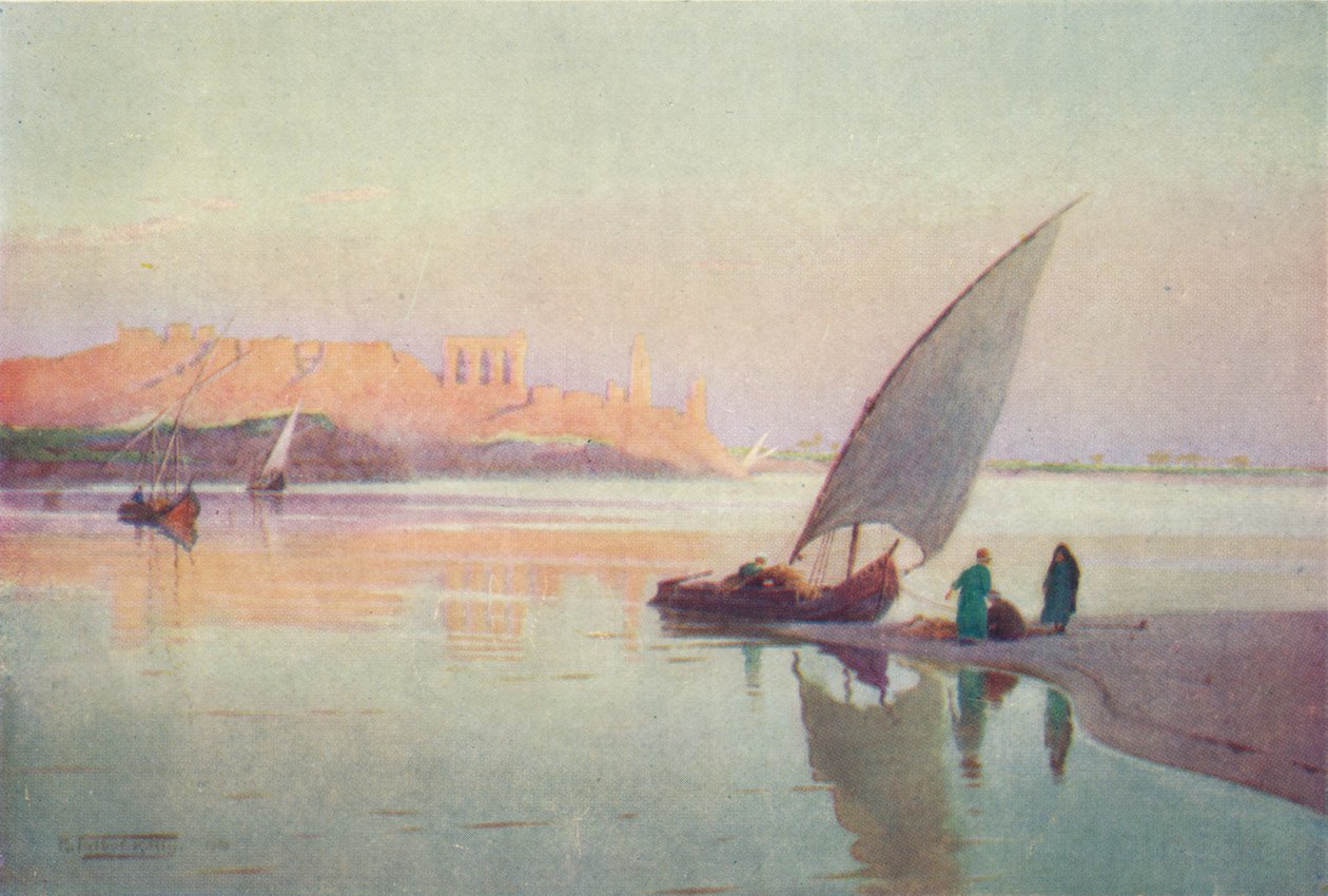 Kom Ombos, c1880, 1904 da Robert George Talbot Kelly