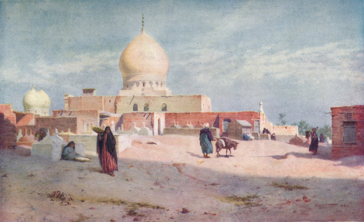 Tomba degli sceicchi a Damietta, c1880 da Robert George Talbot Kelly