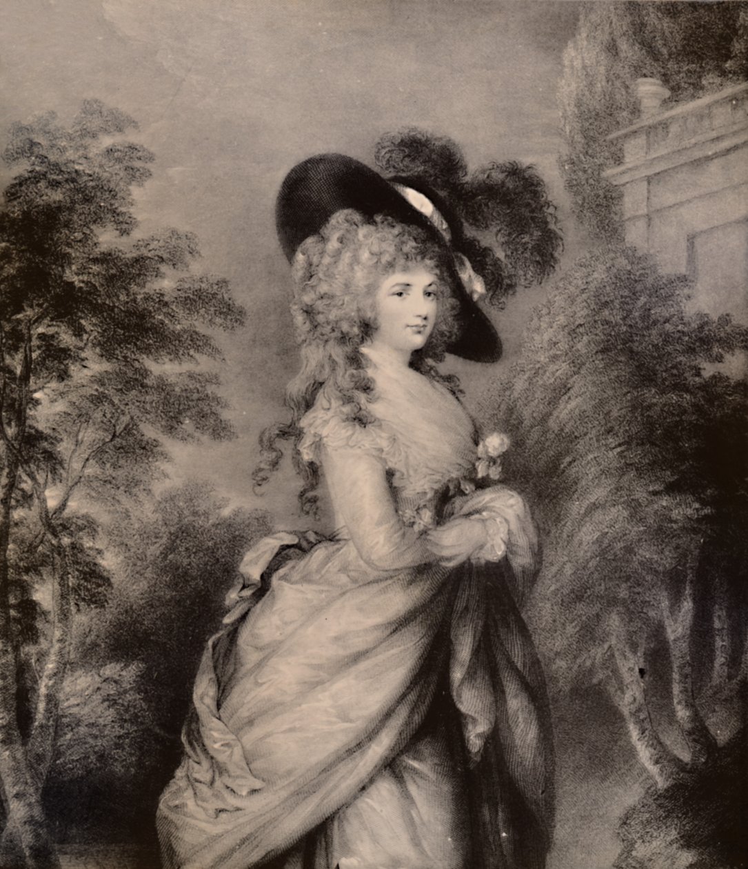 Georgiana Cavendish, duchessa del Devonshire, XIX secolo 1894 da Robert Graves
