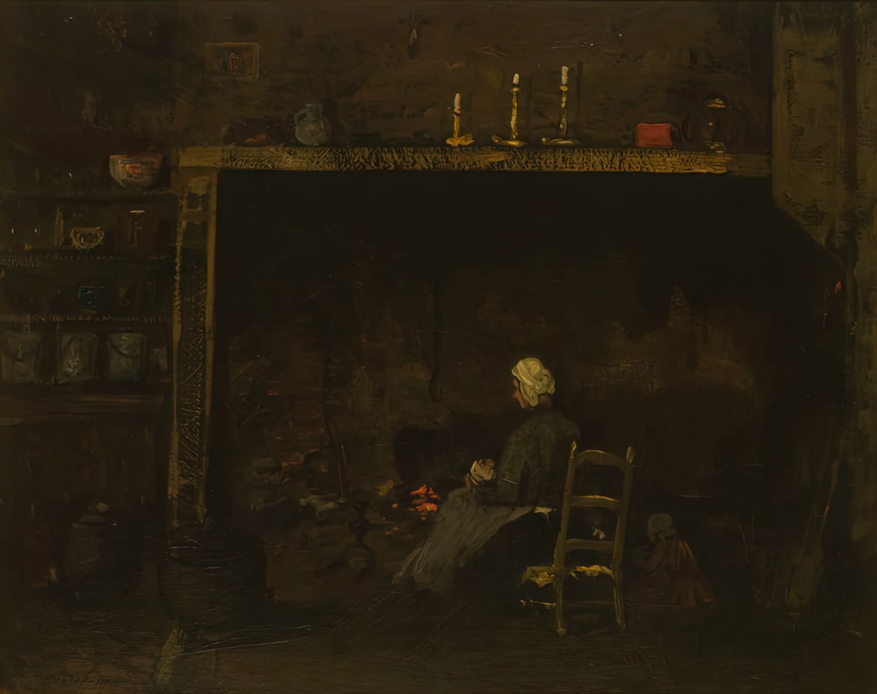 Interno di Normandia da Robert Henri