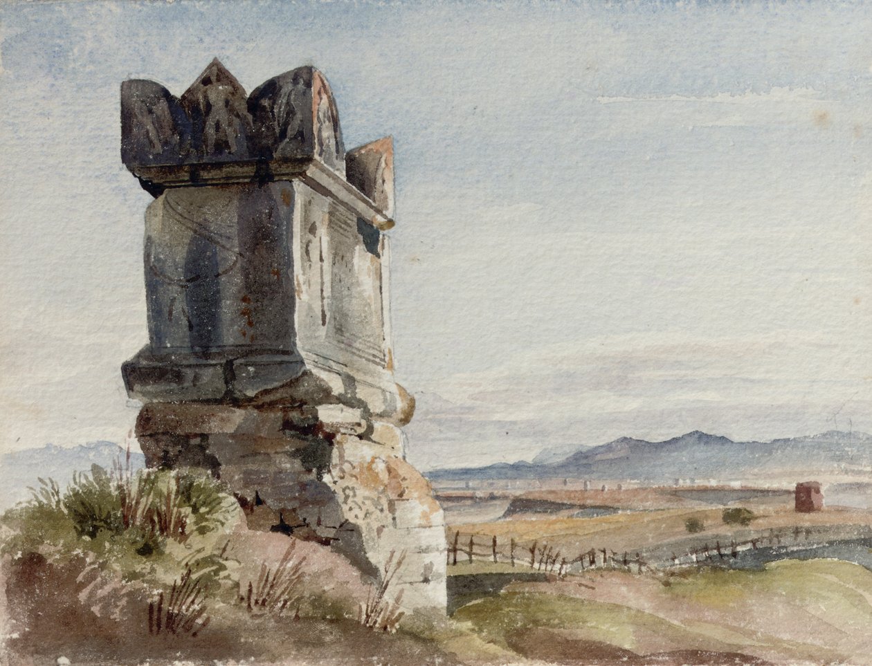 Sulla Via Cassia, Roma da Robert Henry Cheney