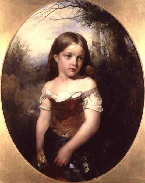Una ragazza delle Highlands da Robert Herdman