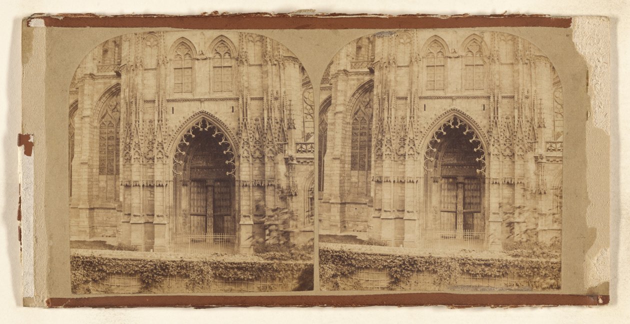 Chiesa di Saint-Ouen, Rouen. (Portico meridionale.) da Robert Howlett