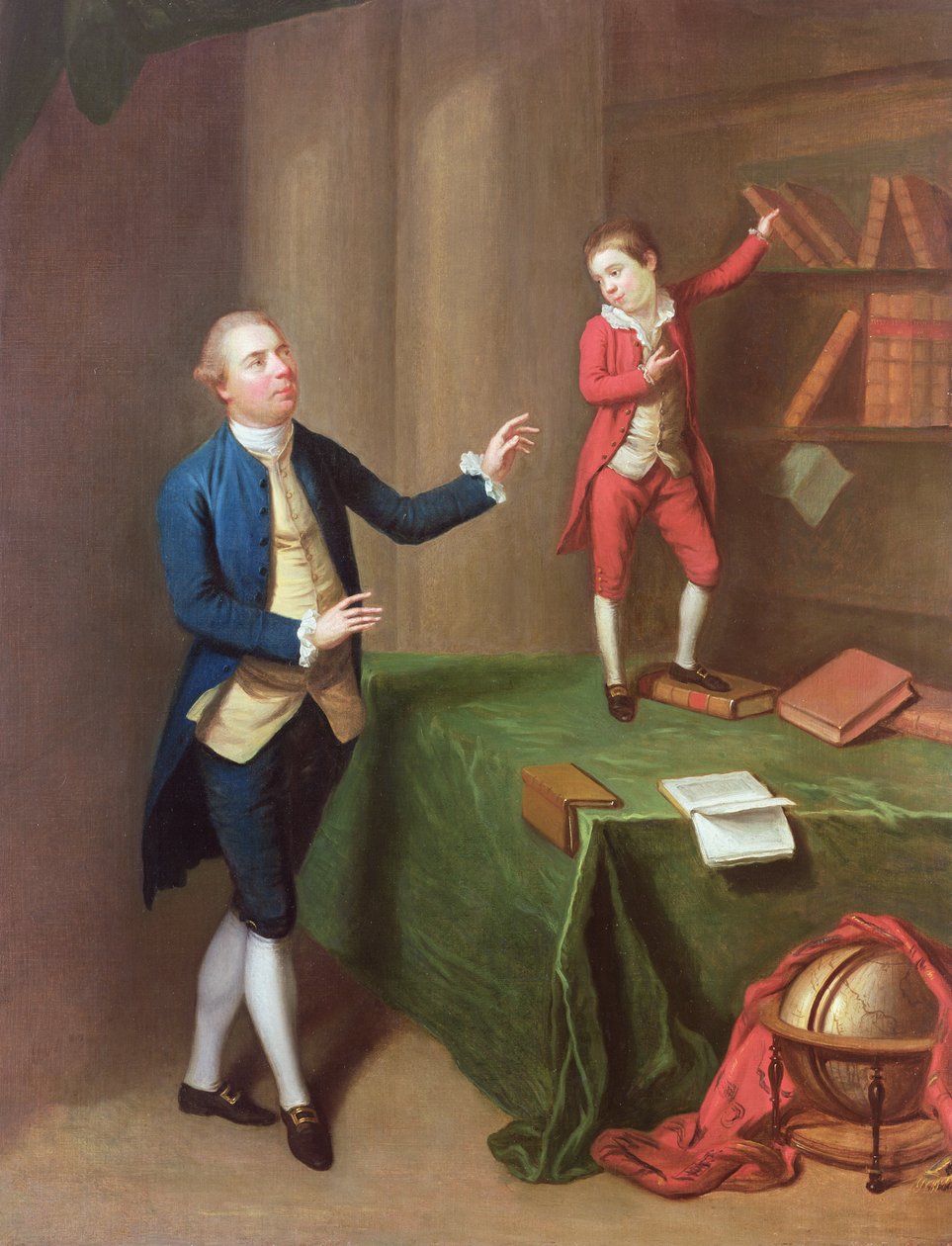 Sir Robert Walker e suo figlio Robert da Robert Hunter