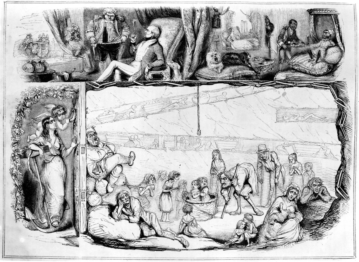 Capitale e lavoro, illustrazione da 