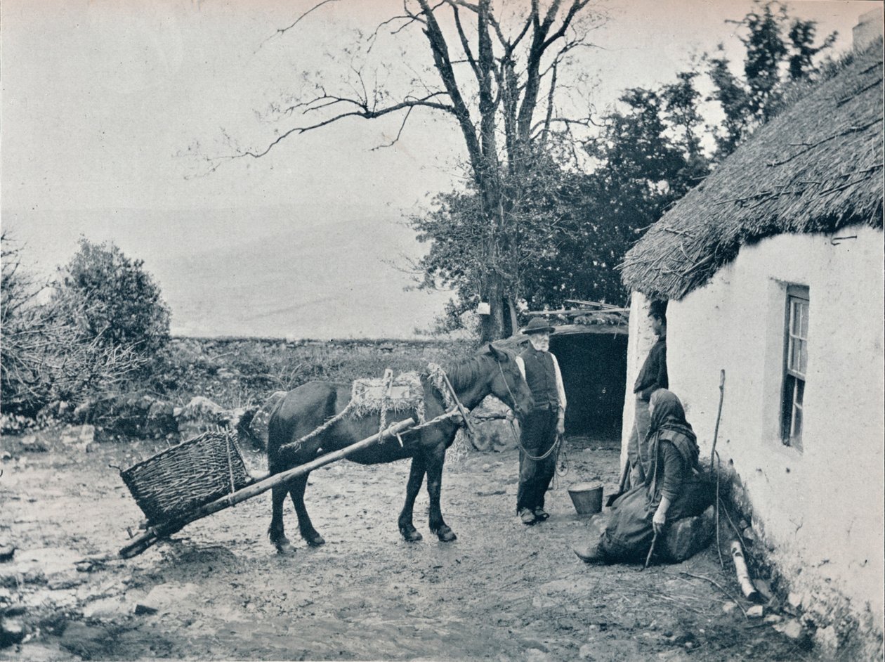 Una discesa di zolle di Gendun, c. 1903 da Robert John Welch