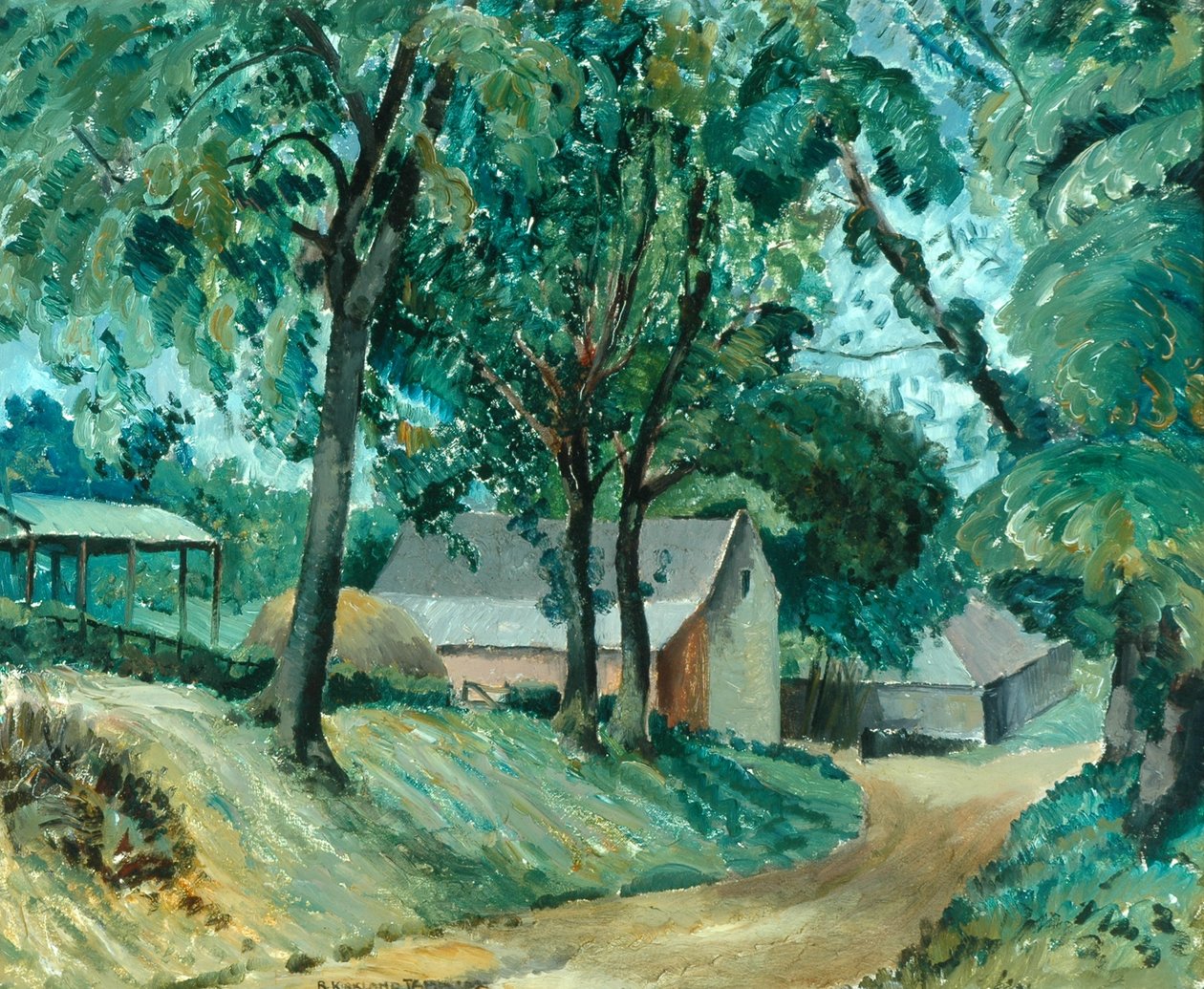 Una fattoria del Cotswold, c.1934-35 da Robert Kirkland Jamieson