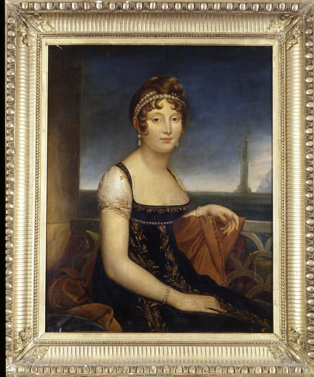 Marie-Paulette detta Paolina Bonaparte, Principessa Borghese (Sorella di Napoleone I) - di Robert Lefevre (1756-1830) da Robert Lefevre