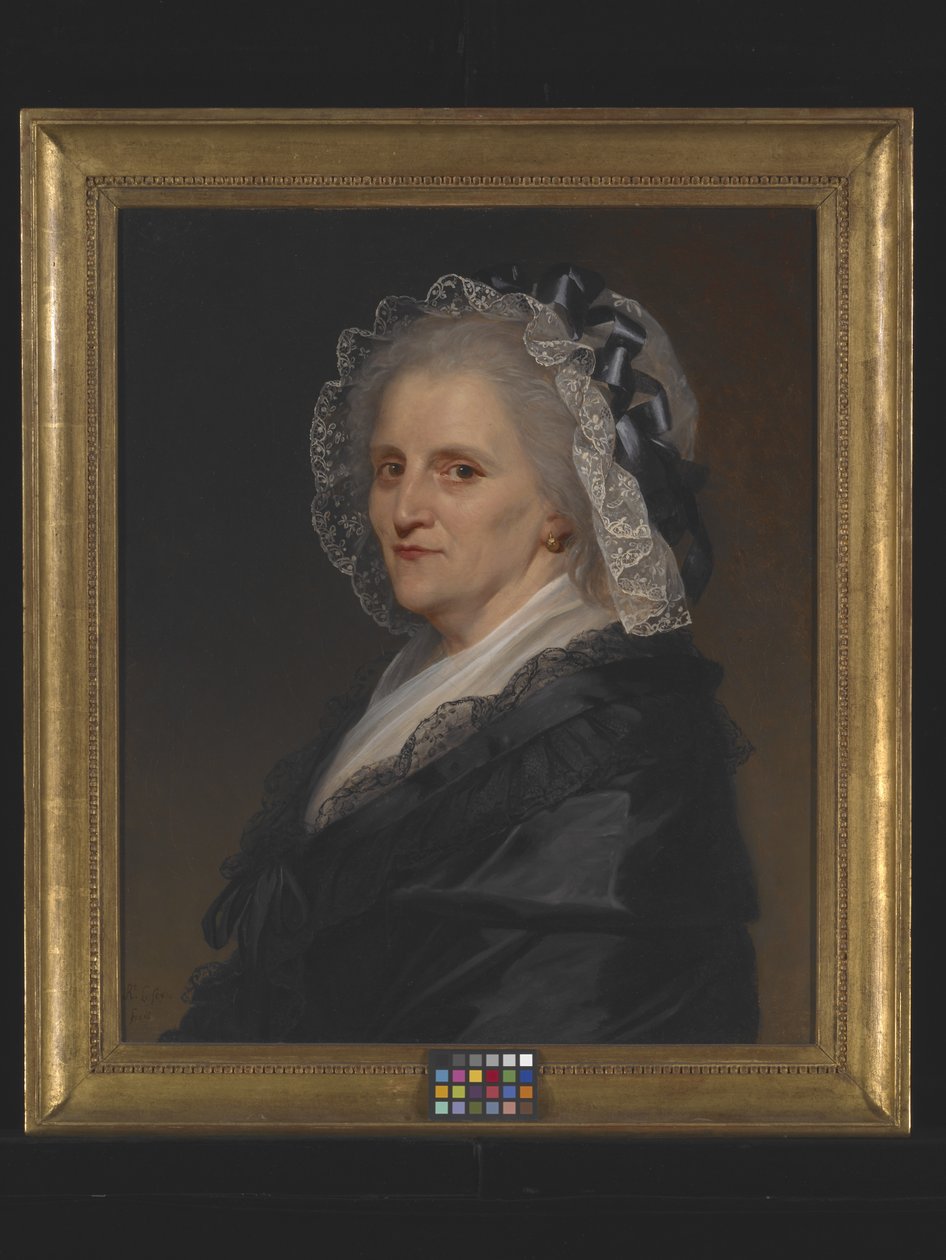 Ritratto di una donna anziana da Robert Lefevre