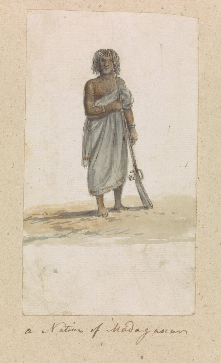 Un nativo del Madagascar da Robert Mabon