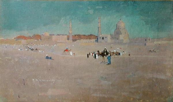 Una scena in Egitto, c.1890 da Robert McGowan Coventry