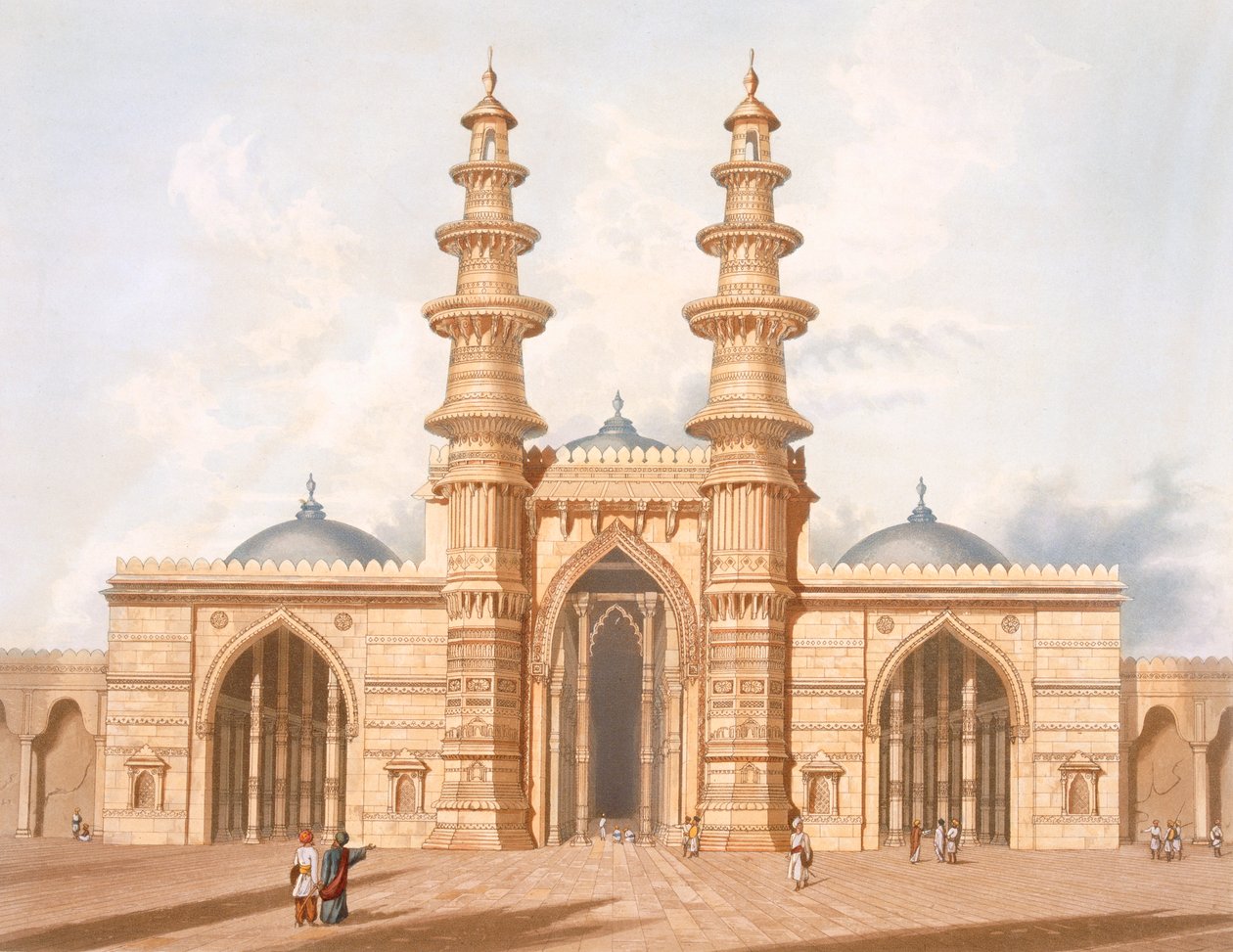 I Minareti Tremanti di Ahmedabad, da Volume I di 