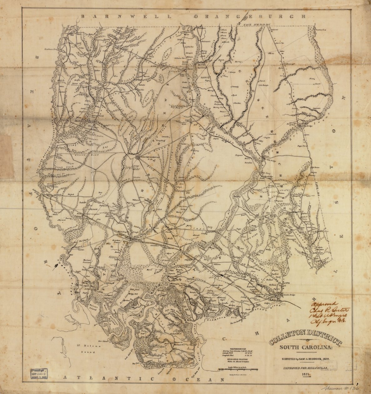 Distretto di Colleton, Carolina del Sud LOC 2006636733 da Robert Mills