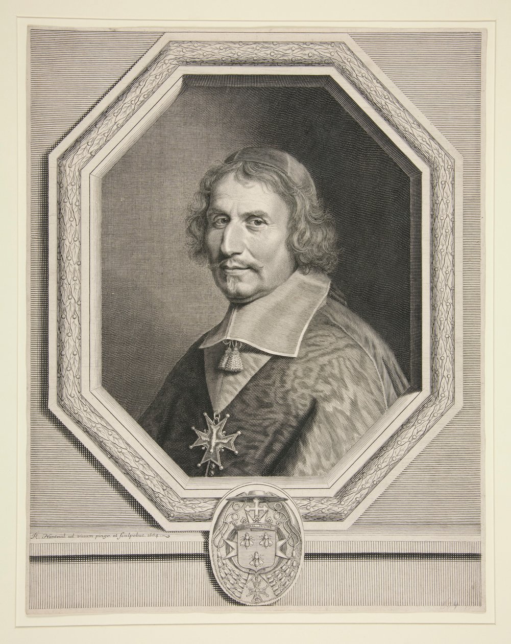 Cardinale Antoine Barberin, Arcivescovo di Reims da Robert Nanteuil