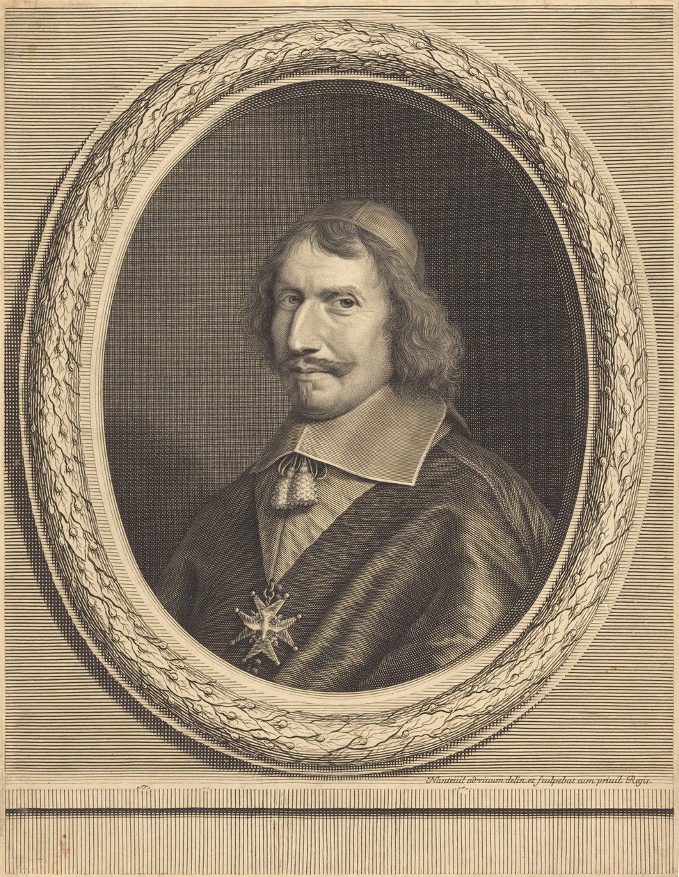 Cardinale Antonio Barberini da Robert Nanteuil