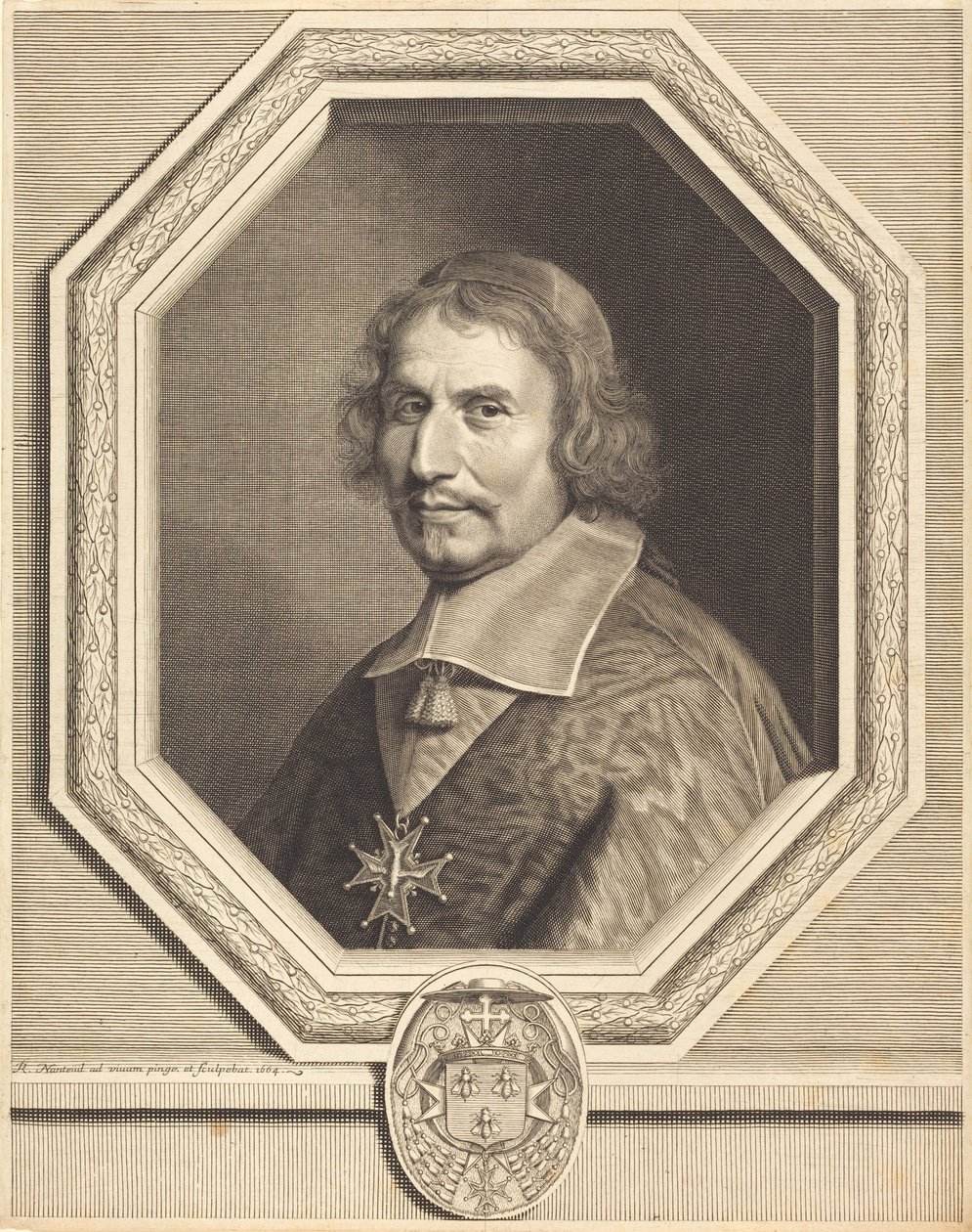 Cardinale Antonio Barberini da Robert Nanteuil